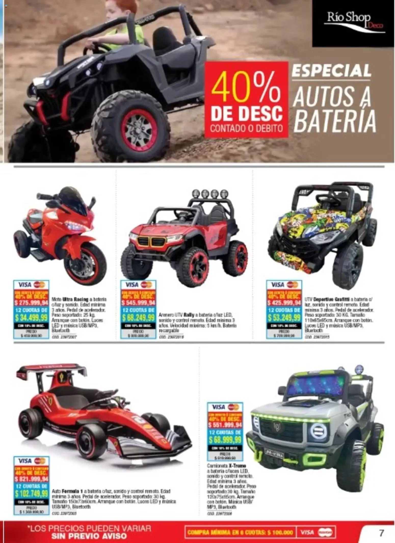 Río Shop Deco catálogo │ válido desde el 05.01.2026 | Página: 7 | Productos: Usb, Peso, Batería