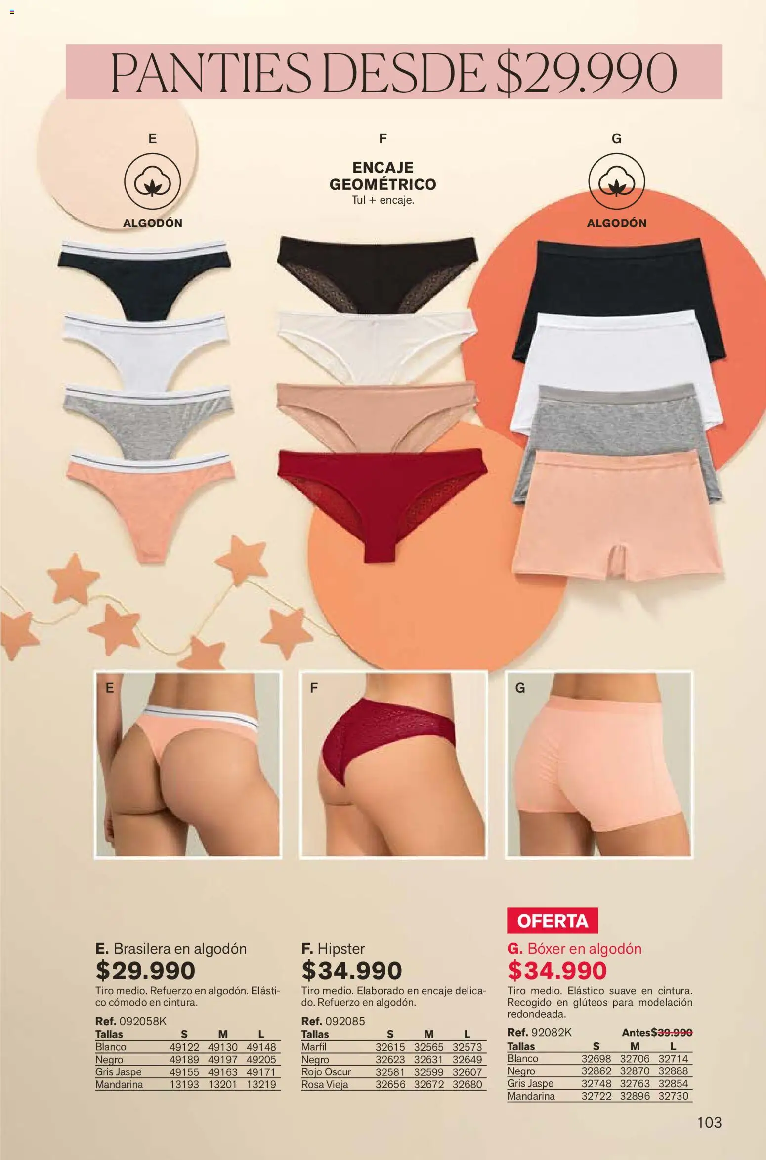 Leonisa revista - valida desde el 07.12.2025 | Página: 103 | Productos: Algodón