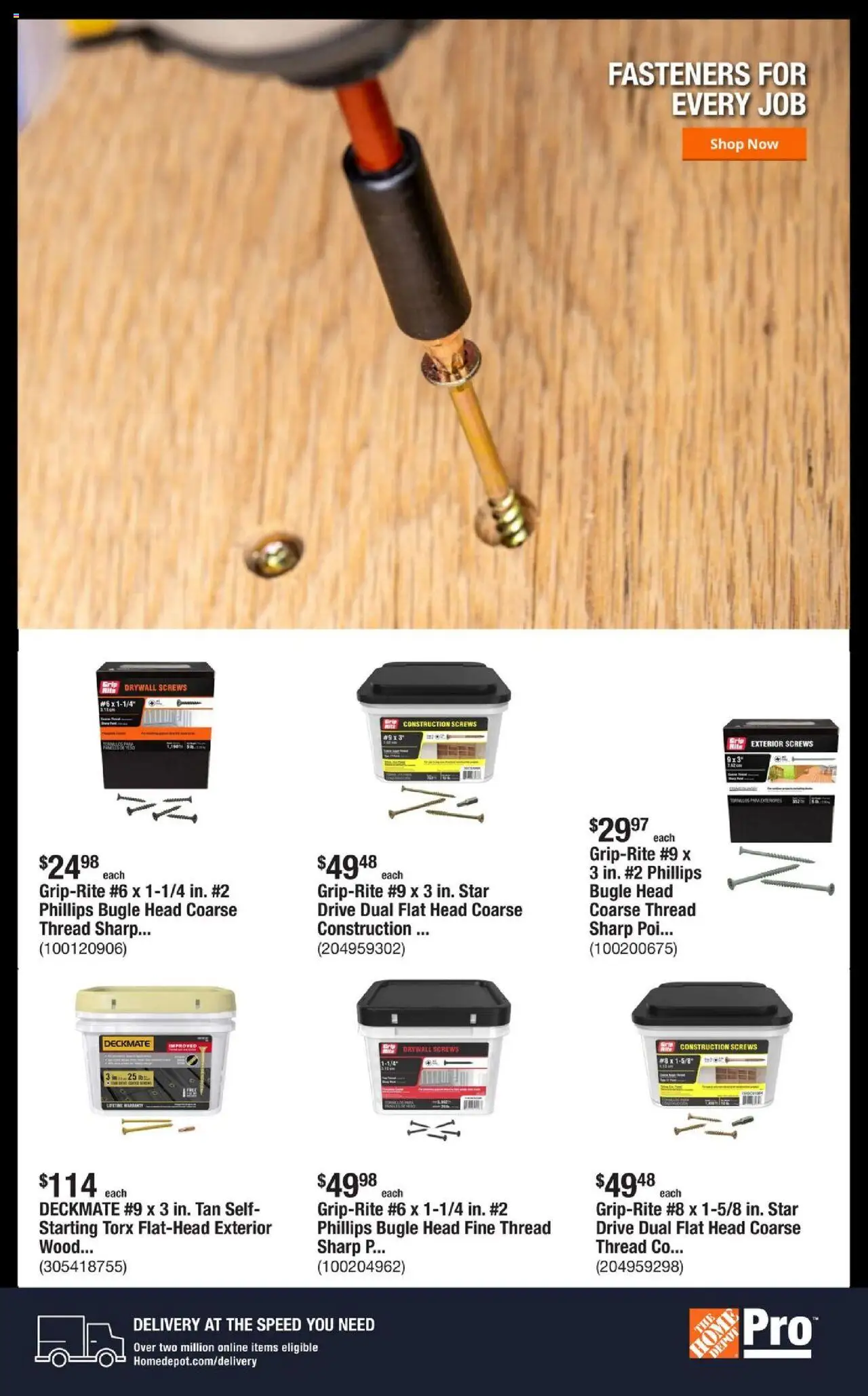 Home Depot Shop Pro Ad - valid from 04.08.2025 | Page: 5