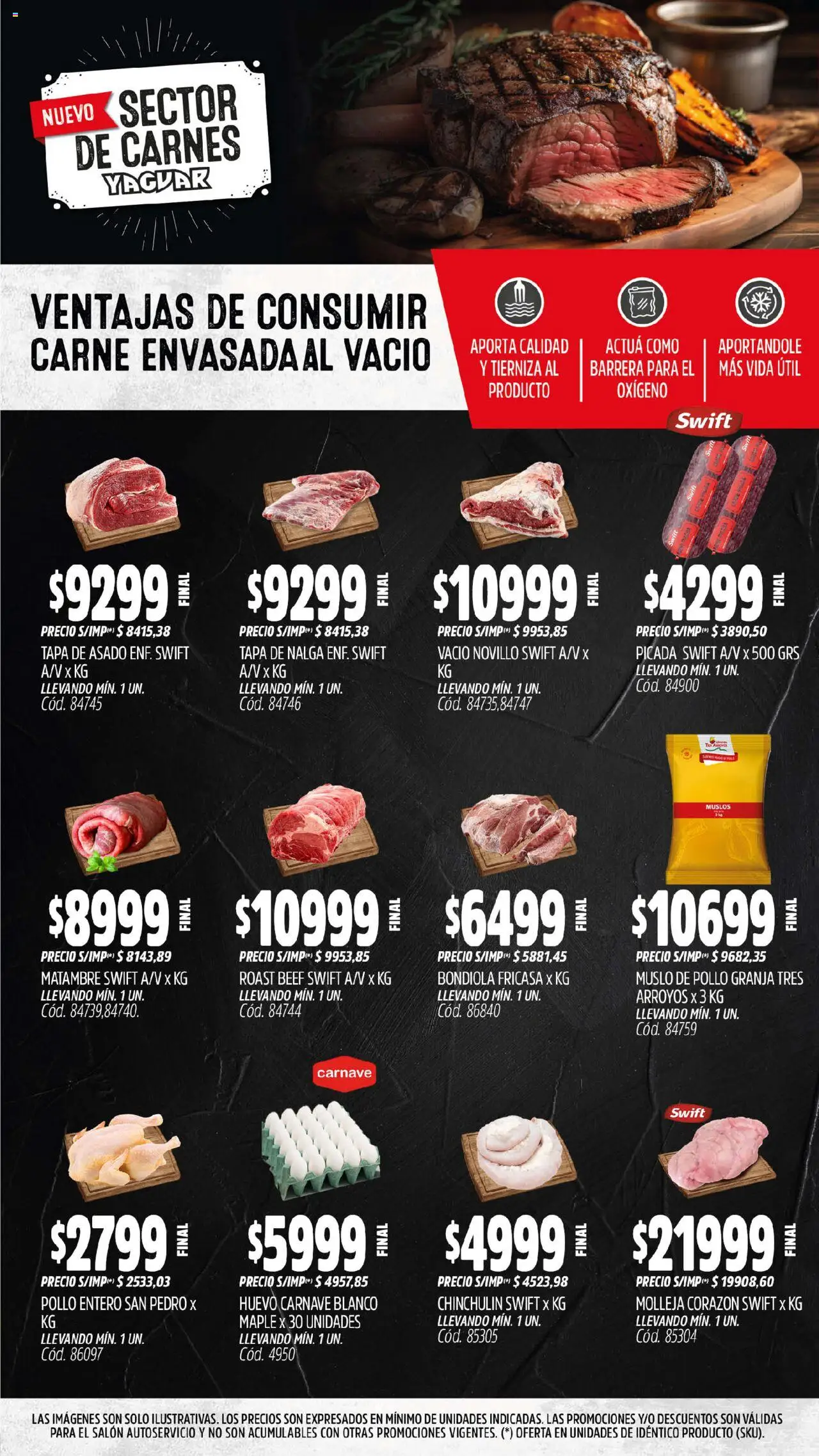 Yaguar - Santa Fe │ válido desde el 18.08.2025 | Página: 9 | Productos: Pollo, Huevo, Molleja