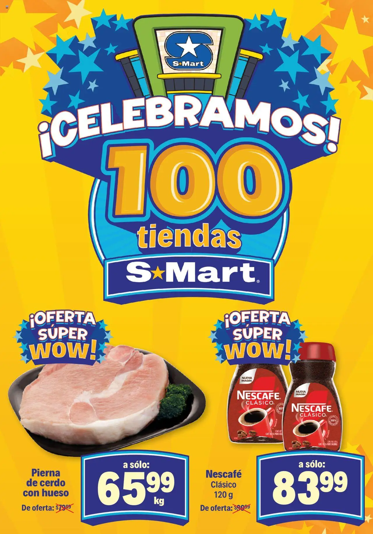 Nuevas ofertas de S-Mart válidas en toda la República Mexicana desde el 07.10.2025. ¡Encuentra las mejores ofertas en S-Mart - Folleto! | Página: 2 | Productos: Café, Cerdo