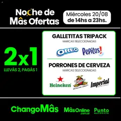 Vista previa Punto Mayorista Noche de Ofertas válido desde el 20.08.2025