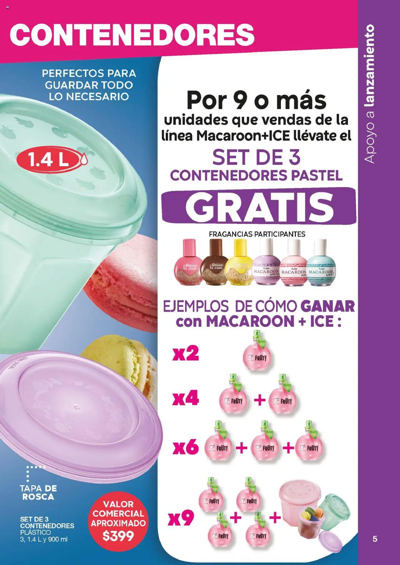 Nuevas ofertas de Fuller válidas en toda la República Mexicana desde el 15.10.2025. ¡Encuentra las mejores ofertas en Fuller - Revista Gana Más C14! | Página: 5 | Productos: Pastel
