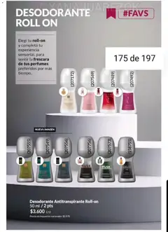 Vista previa Catálogo AVON Campaña 15/2025 válido desde el 23.10.2025 | Página: 153 | Productos: Desodorante, Antitranspirante