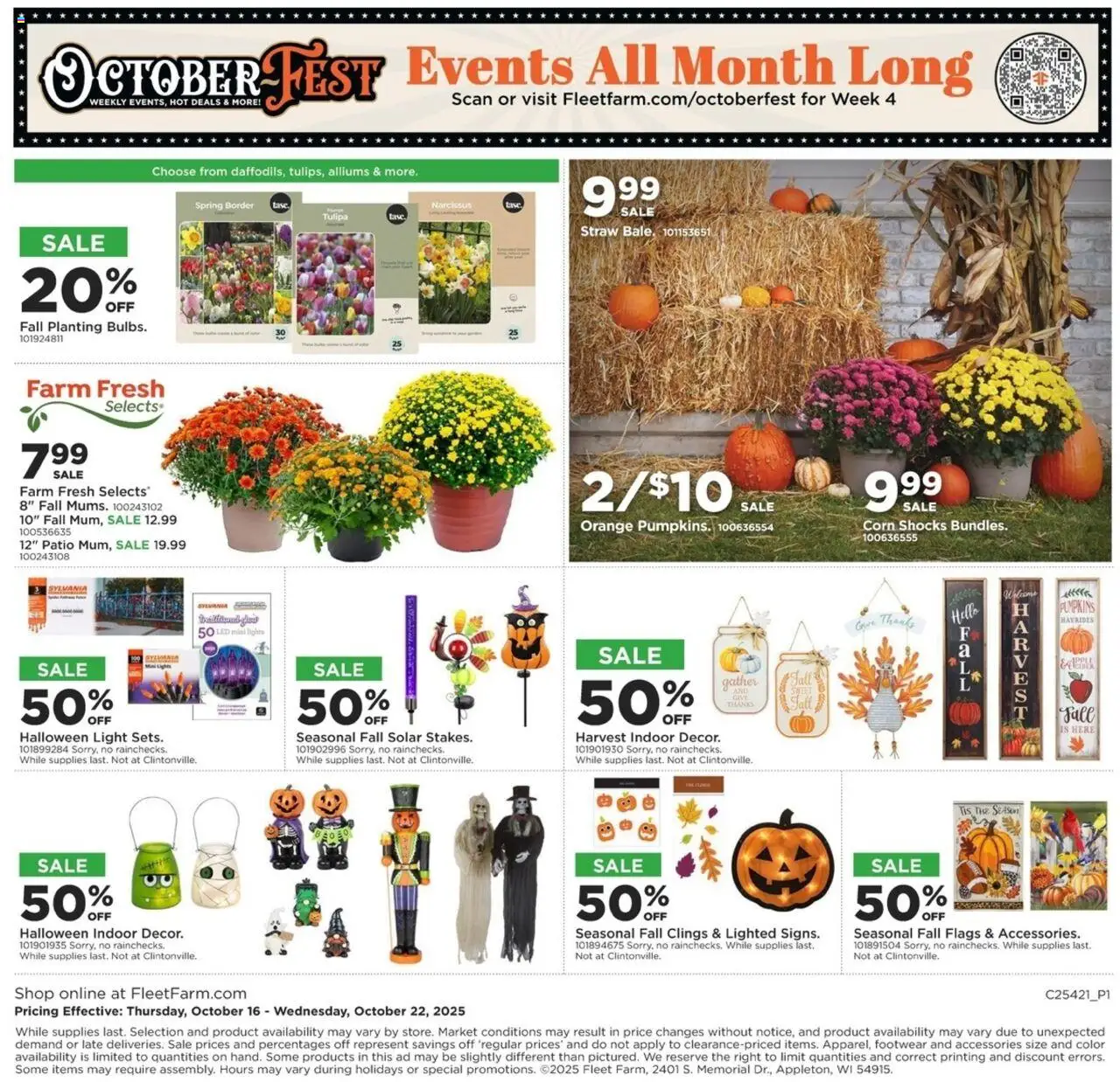 Mills Fleet Farm Weekly Ad - valid from 16.10.2025 | Page: 25 | Products: Corn