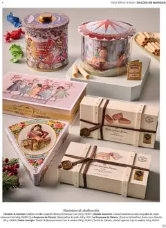 Vista previa de El Corte Inglés catálogo El Placer De Regalar, nuevo folleto de la tienda, válido en México a partir del 19.11.2025 | Página: 25 | Productos: Aceite, Dulces, Turrón, Despensa