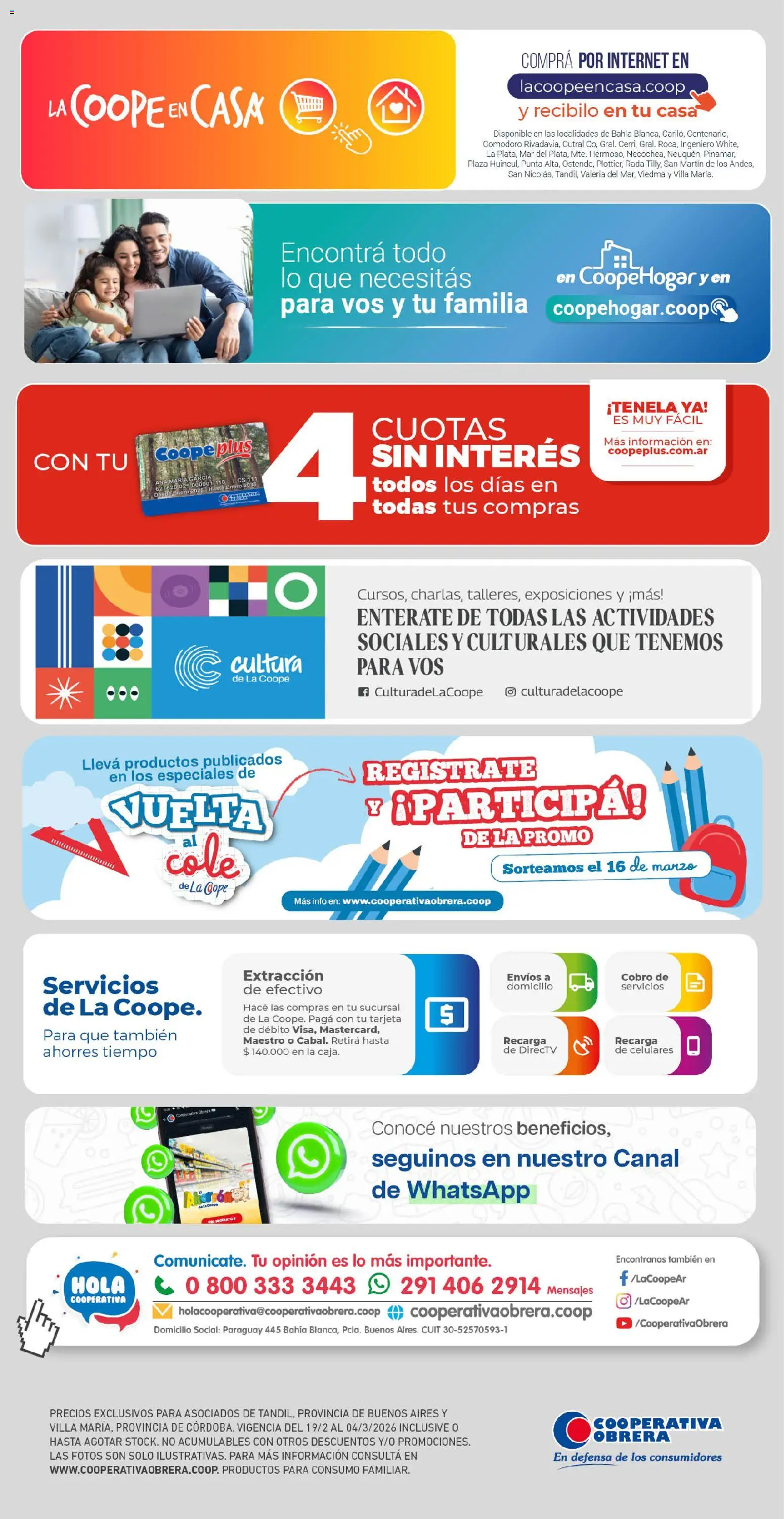 Cooperativa Obrera - Marcas Propias │ válido desde el 19.02.2026 | Página: 13 | Productos: Caja