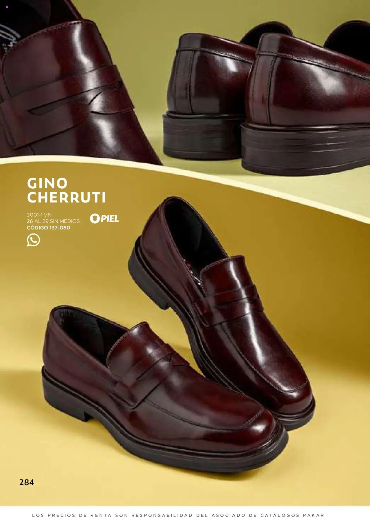 Nuevas ofertas de SC Pakar válidas en toda la República Mexicana desde el 24.07.2025. ¡Encuentra las mejores ofertas en SC Pakar - Catálogo Hombre otoño / invierno! | Página: 284