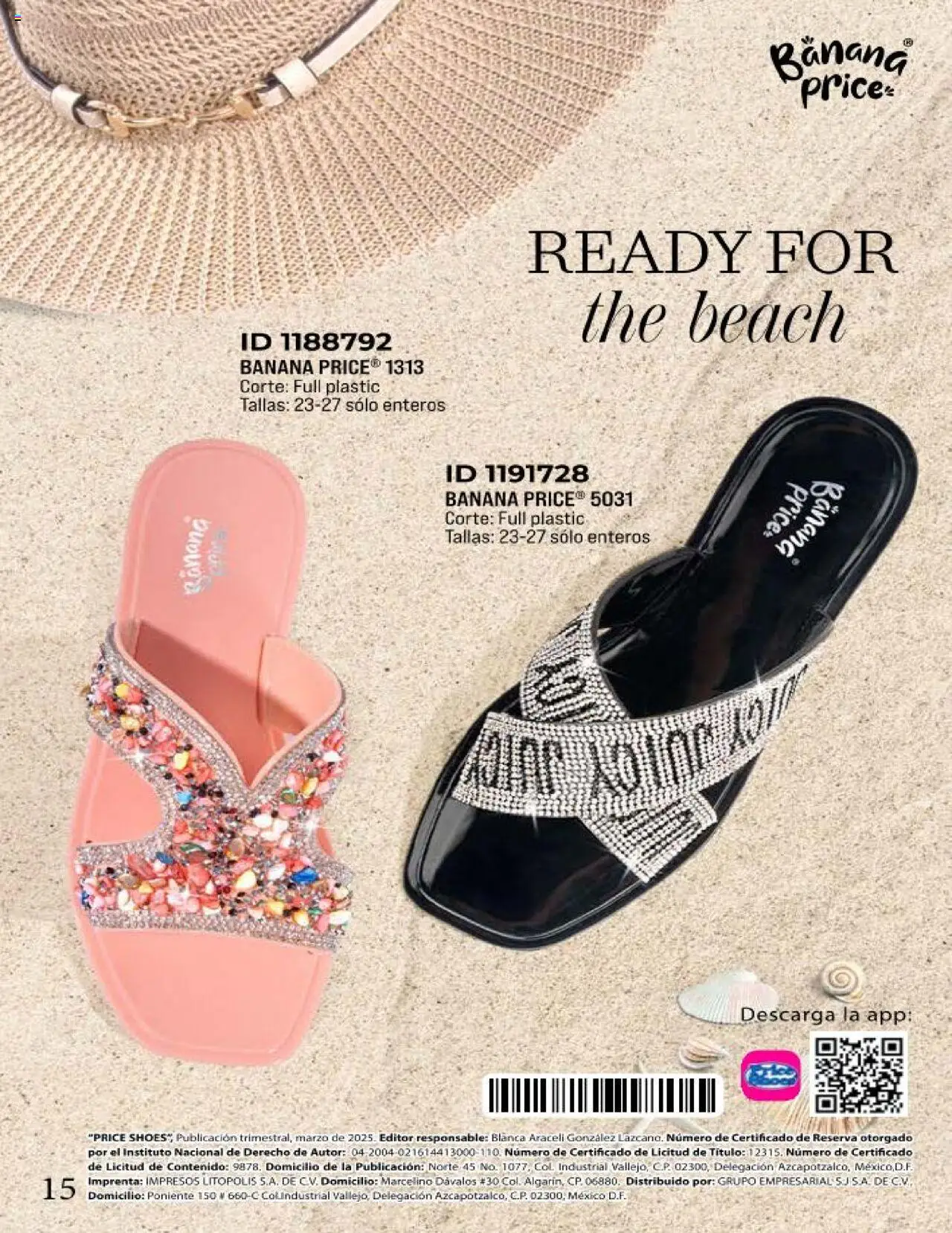 Nuevas ofertas de Price Shoes válidas en toda la República Mexicana desde el 19.03.2025. ¡Encuentra las mejores ofertas en Price Shoes catálogo Sandalias Playa Aco 2025! | Página: 14