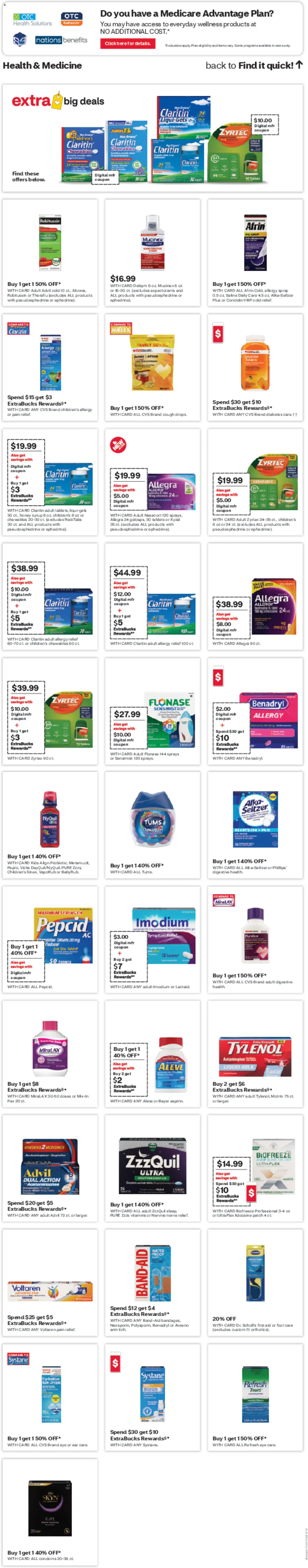 CVS Pharmacy Weekly Ad - DC - valid from 12.04.2026 | Page: 6 | Products: Water, Lemon, Tablet