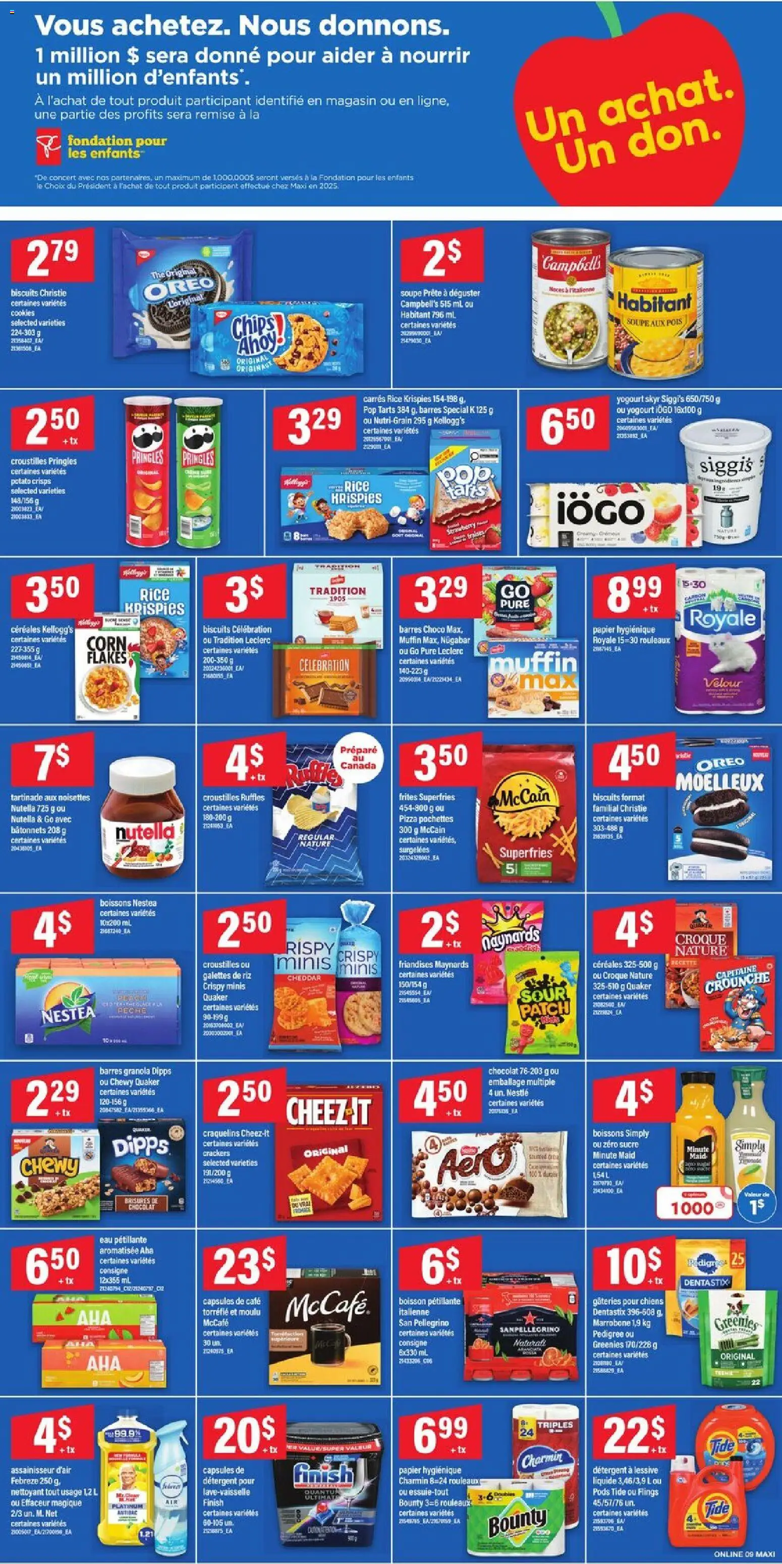 Maxi flyer valid from 30.10.2025 | Page: 13 | Products: Rice, Cookies, Detergent, Pizza