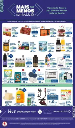 Sam's Club Folheto - válido de 23.07.2025 | Página: 2 | Produtos: Pampers, Lenço, Leite, Rexona