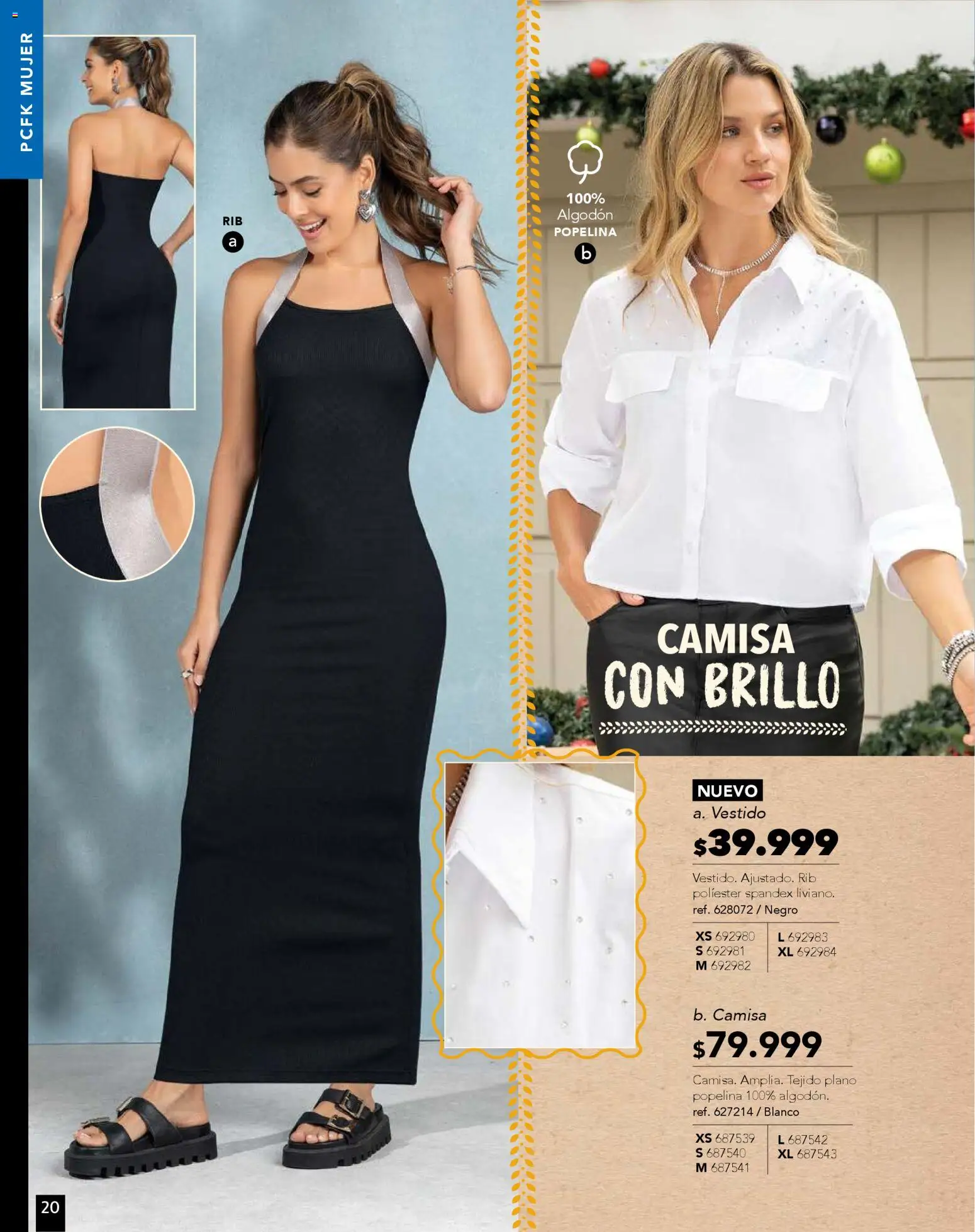 Pacifika revista - valida desde el 01.11.2025 | Página: 20 | Productos: Algodón, Brillo, Vestido, Camisa