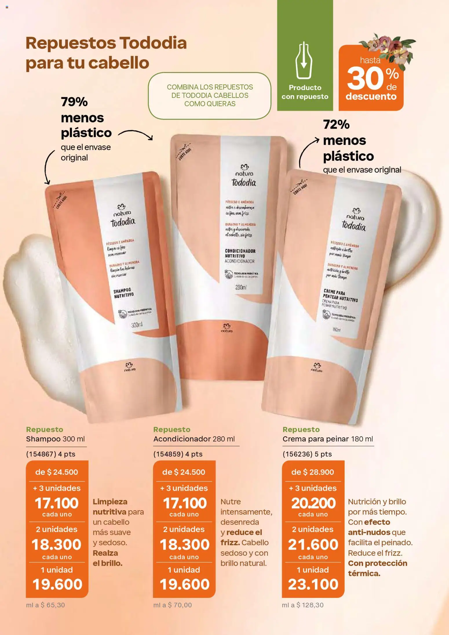 Natura revista - valida desde el 01.03.2026 | Página: 157 | Productos: Crema, Shampoo, Brillo, Acondicionador