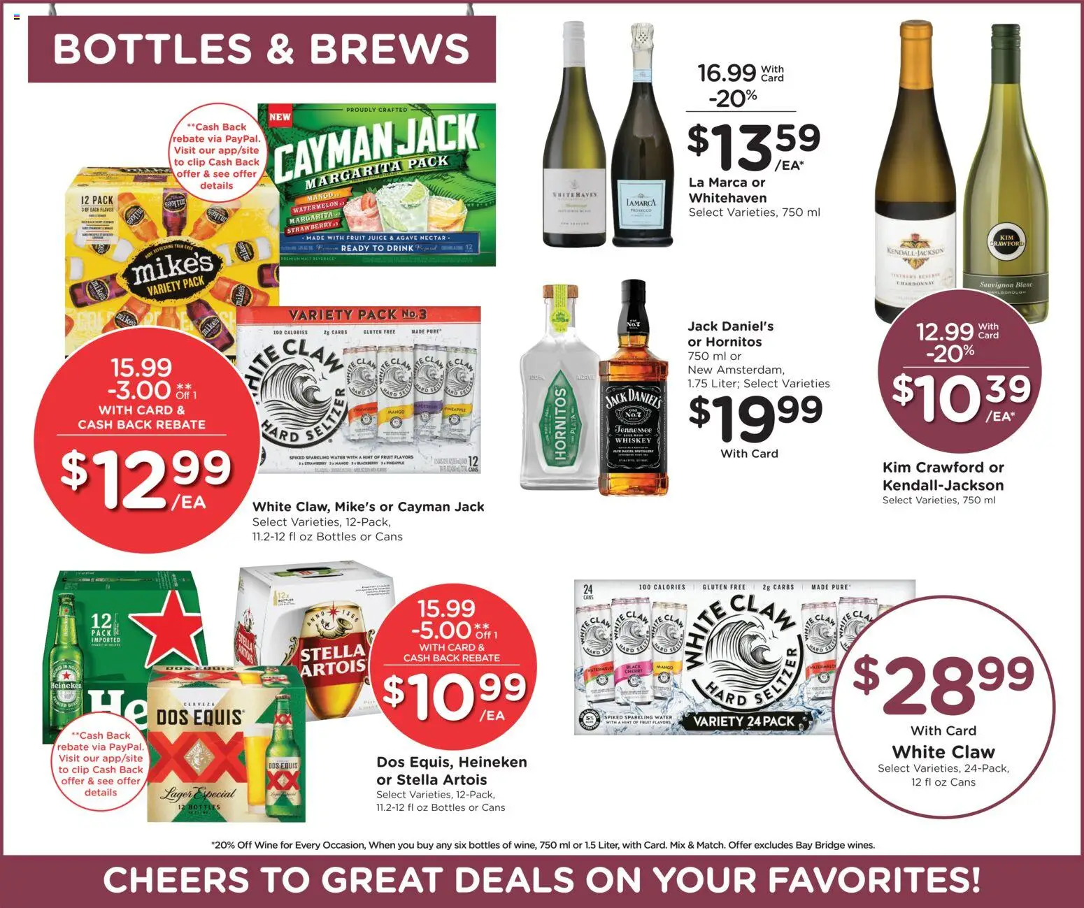 Smith's Weekly Ad - valid from 28.11.2025 | Page: 8 | Products: Clip, Juice, Whiskey, Water