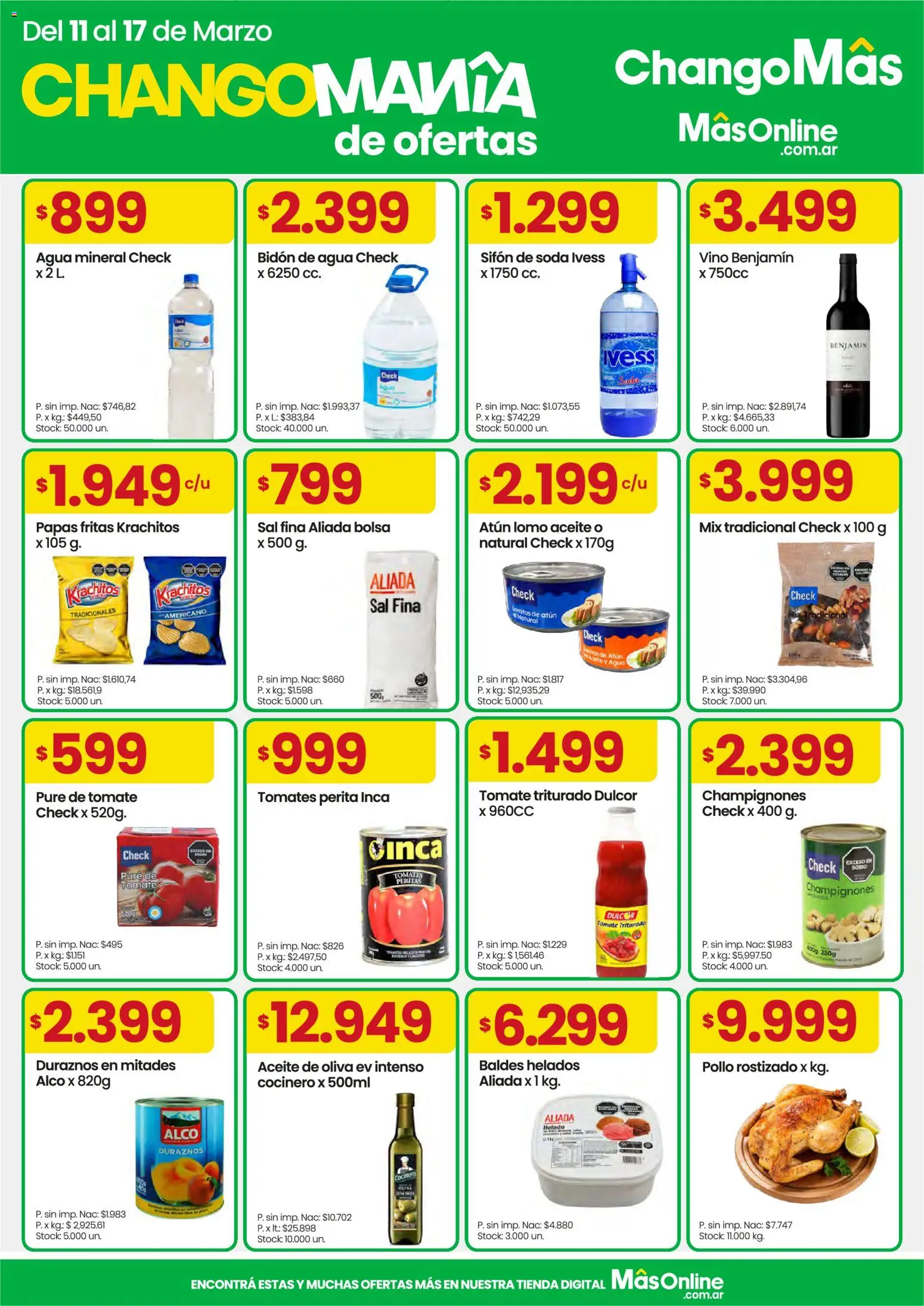 Punto Mayorista catálogo │ válido desde el 11.03.2026 | Página: 6 | Productos: Bolsa, Atún, Tomate, Pure de Tomate