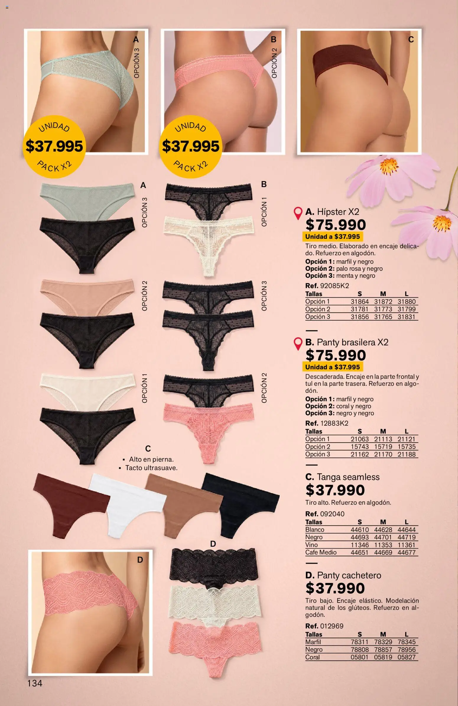 Leonisa revista - valida desde el 03.04.2026 | Página: 134 | Productos: Cachetero, Café, Vino