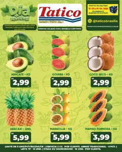 Tatico ofertas Dia Saudável - Pré-Visualização do folheto da loja Tatico, válido de 31.03.2026