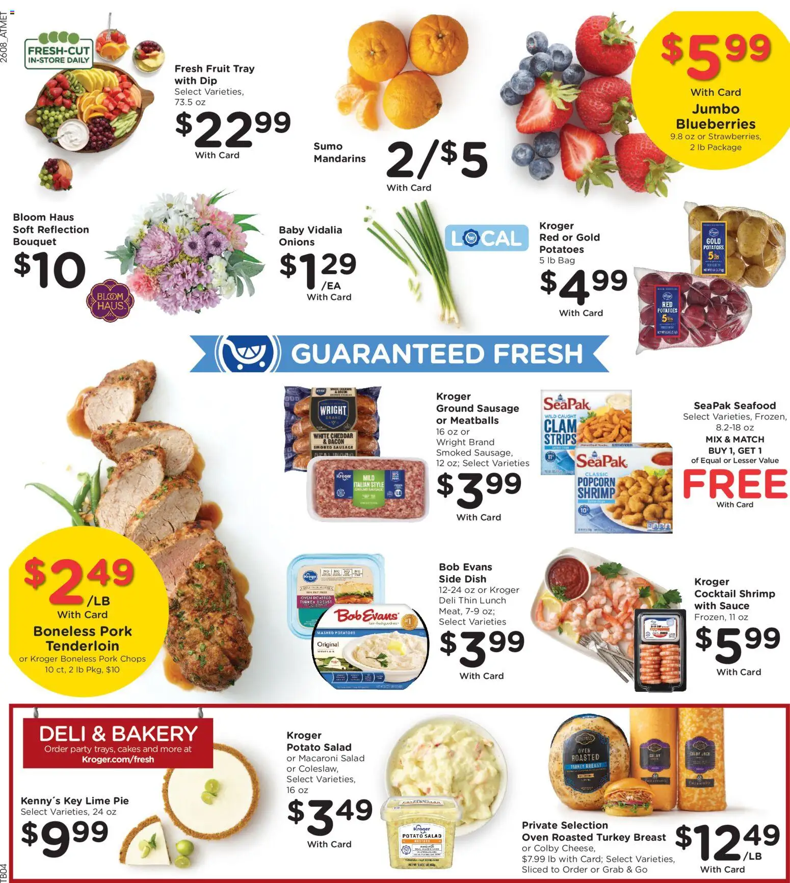 Kroger Weekly Ad - valid from 25.03.2026 | Page: 11 | Products: Bakery, Pork, Sauce, Sausage