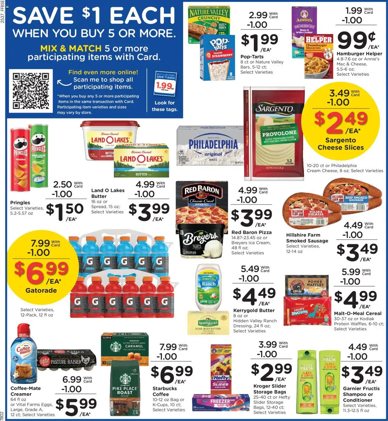 Fry's Food Weekly Ad - valid from 15.10.2025 | Page: 4 | Products: Shampoo, Cream, Sausage, Freezer