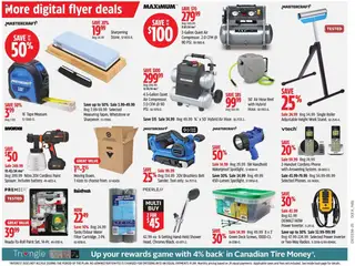 Canadian Tire flyer valid from 12.09.2025 | Page: 10 | Products: Belt, Phone, Game, Shower