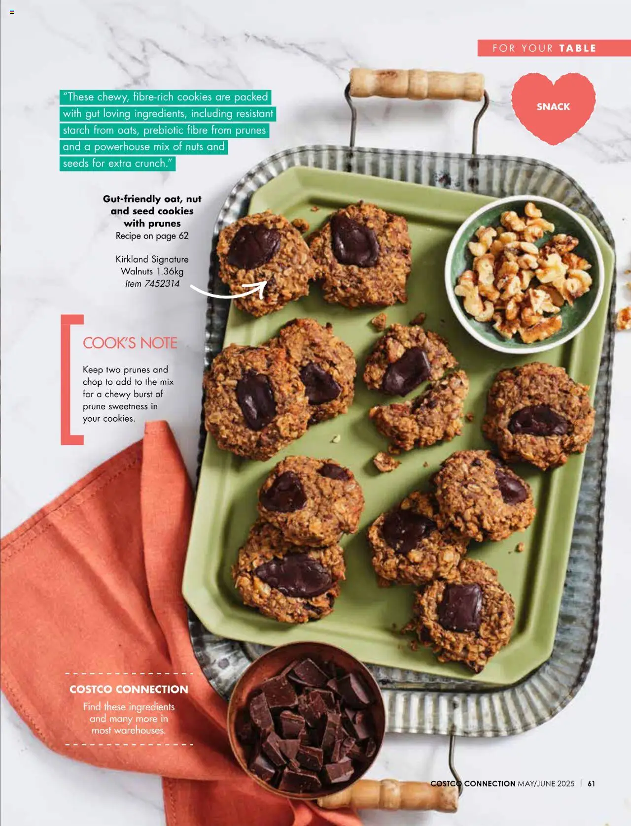 Costco catalogue - valid from 01.05.2025 | Page: 61 | Products: Table, Nuts, Seeds