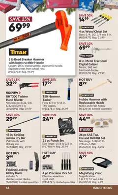 Preview of Princess Auto - 2 Week Sale! from shop Princess Auto valid from 16.12.2025 | Page: 19 | Products: PC