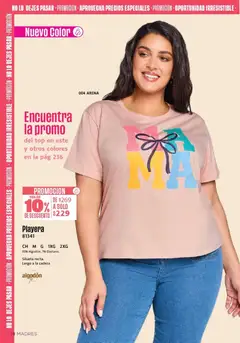 Vista previa de Ilusión catálogo Primavera, nuevo folleto de la tienda, válido en México a partir del 01.04.2026 | Página: 82 | Productos: Algodón, Playera, Top