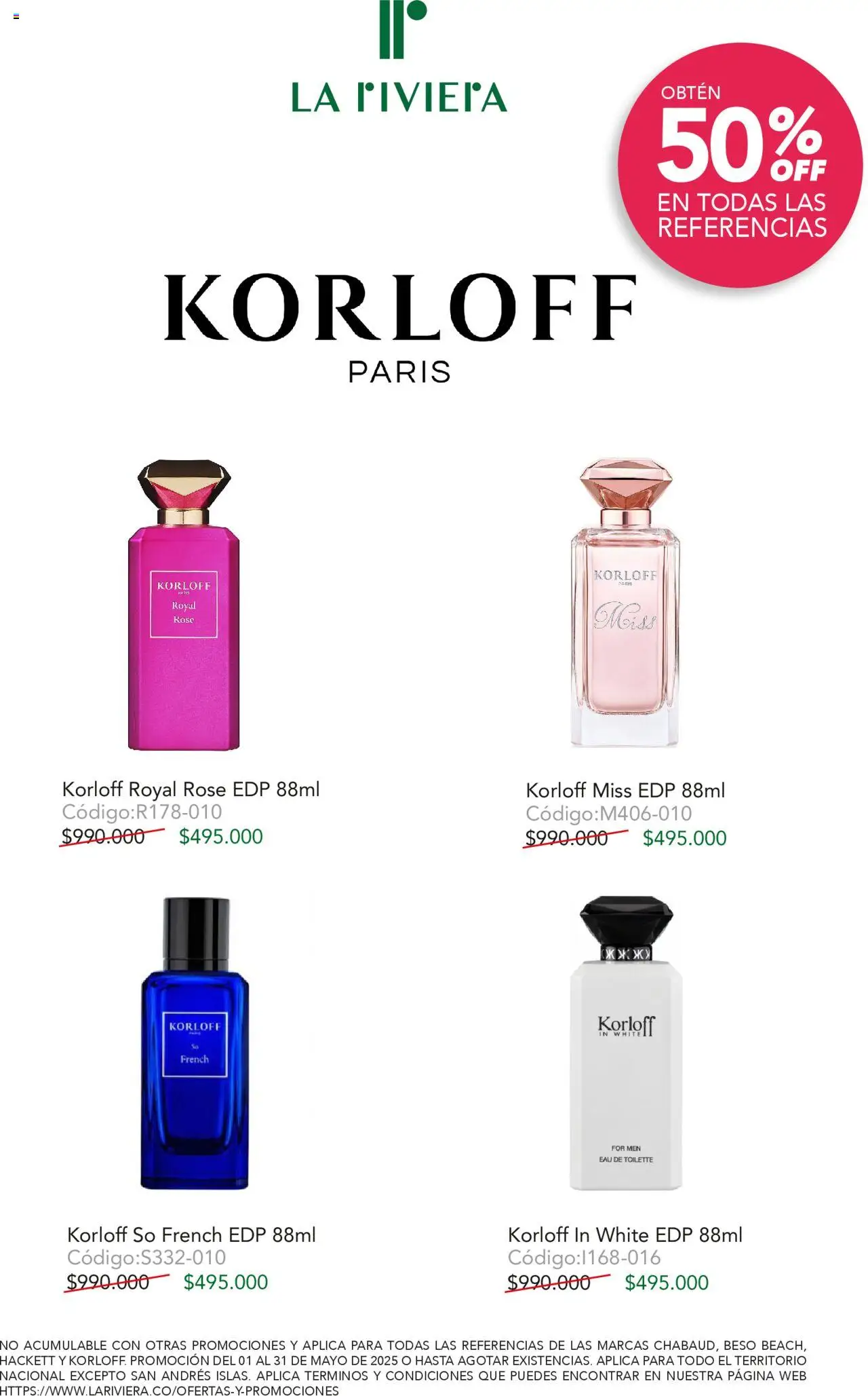 La riviera revista - valida desde el 16.05.2025 | Página: 8 | Productos: Eau de toilette