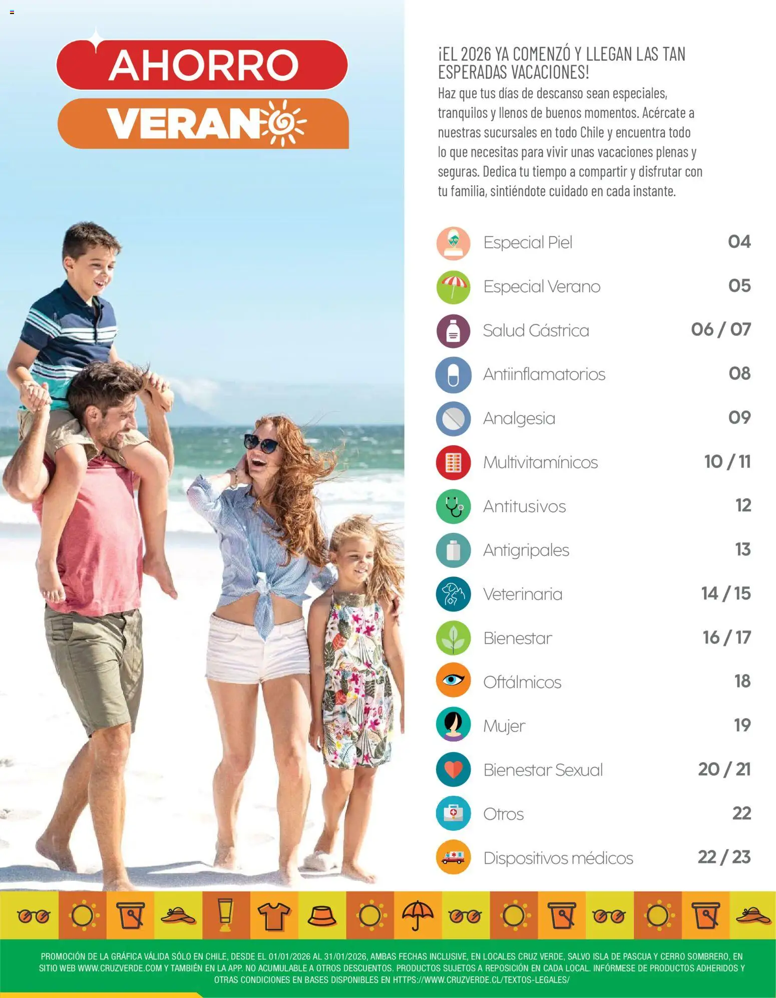 Cruz Verde - Ahorro Verano │ válido desde el 01.01.2026 | Página: 2