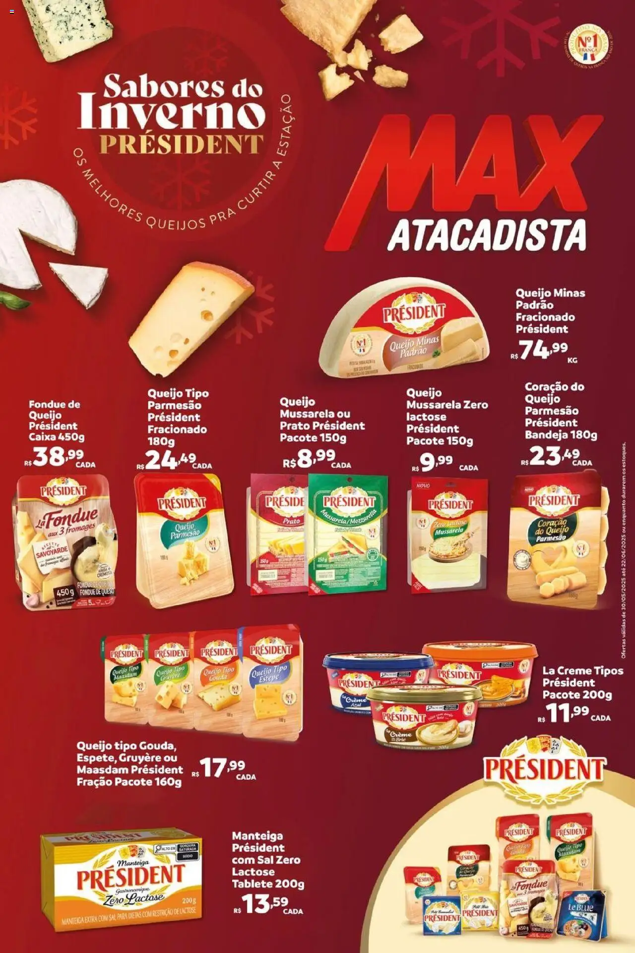 Max Atacadista Folheto - válido de 26.06.2025 | Página: 1 | Produtos: Caixa, Queijo, Gouda, Mussarela