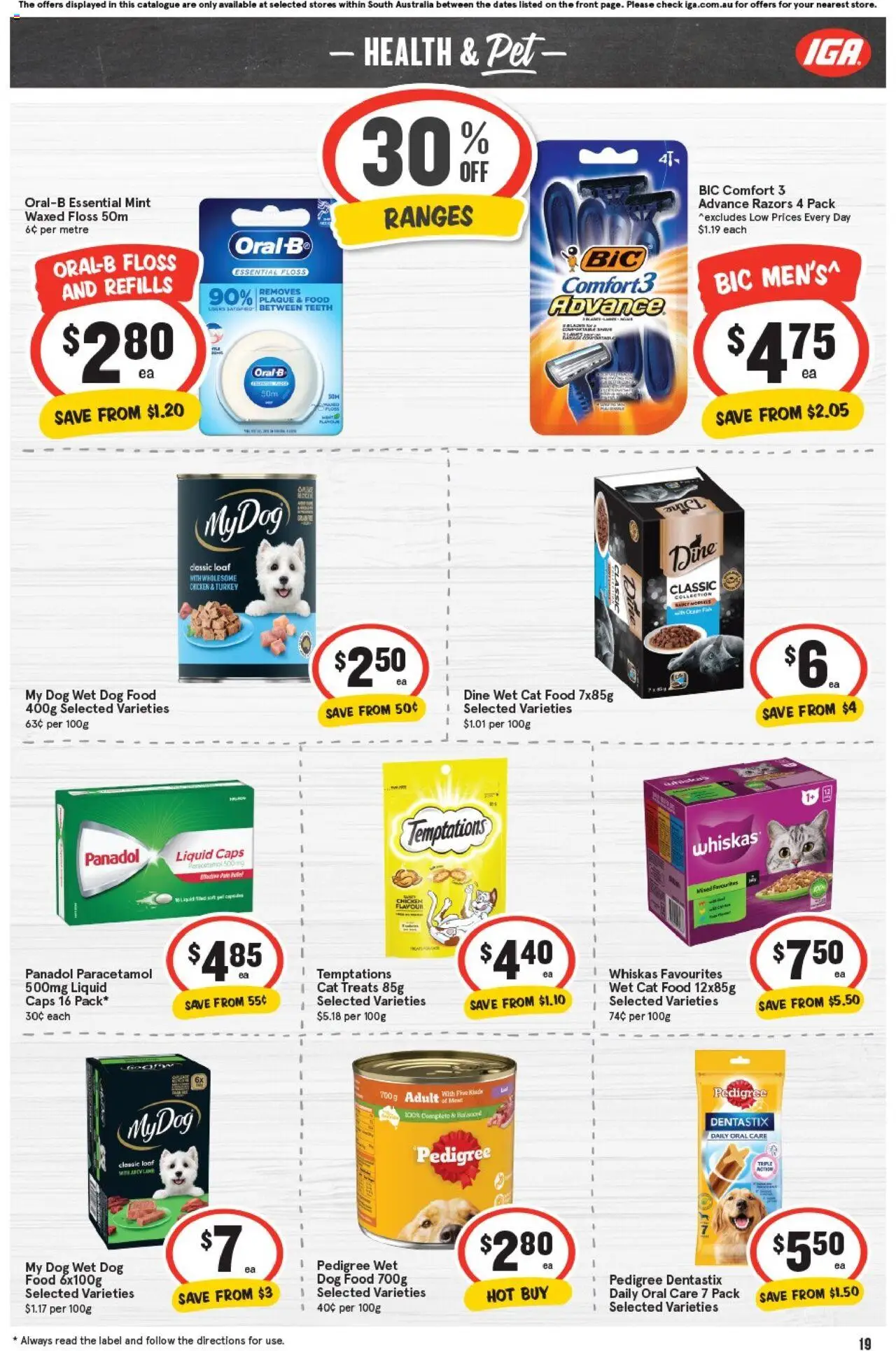 IGA catalogue - valid from 22.10.2025 | Page: 15 | Products: Chicken, Fish, Dog food, Turkey