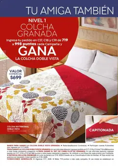 Vista previa de Fuller Revista Gana Más C17, nuevo folleto de la tienda, válido en México a partir del 26.11.2025 | Página: 6 | Productos: Cama, Campana
