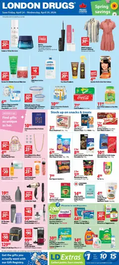 Preview of London Drugs weekly flyer / circulaire from shop London Drugs valid from 24.04.2026
