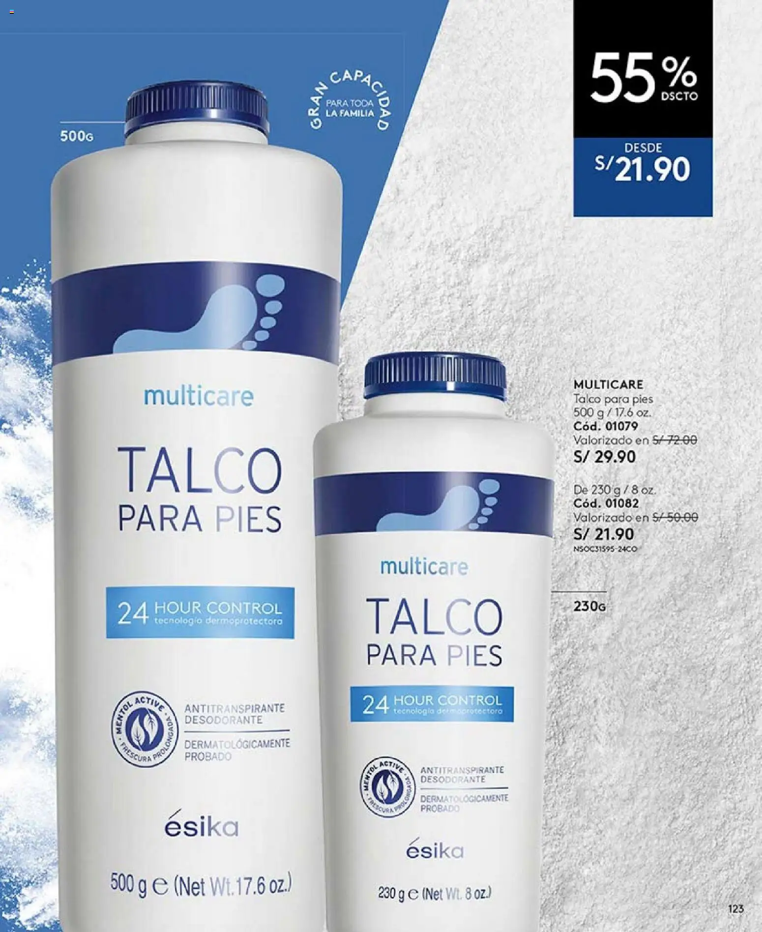 Catálogo Ésika válido desde 04.04.2026 | Página: 135 | Productos: Desodorante, Antitranspirante