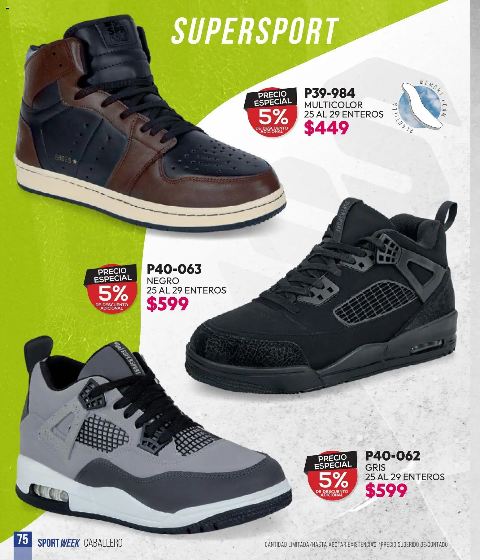 Nuevas ofertas de Cklass válidas en toda la República Mexicana desde el 28.04.2026. ¡Encuentra las mejores ofertas en Cklass catálogo Sportweek! | Página: 190