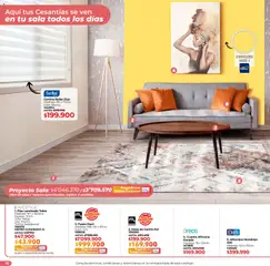 Easy - Catálogo Cesantías -  Vista previa de la revista de la tienda Easy valido desde el 16.02.2026 | Página: 16 | Productos: Mesa de centro, Mesa, Alfombra, Cuadro