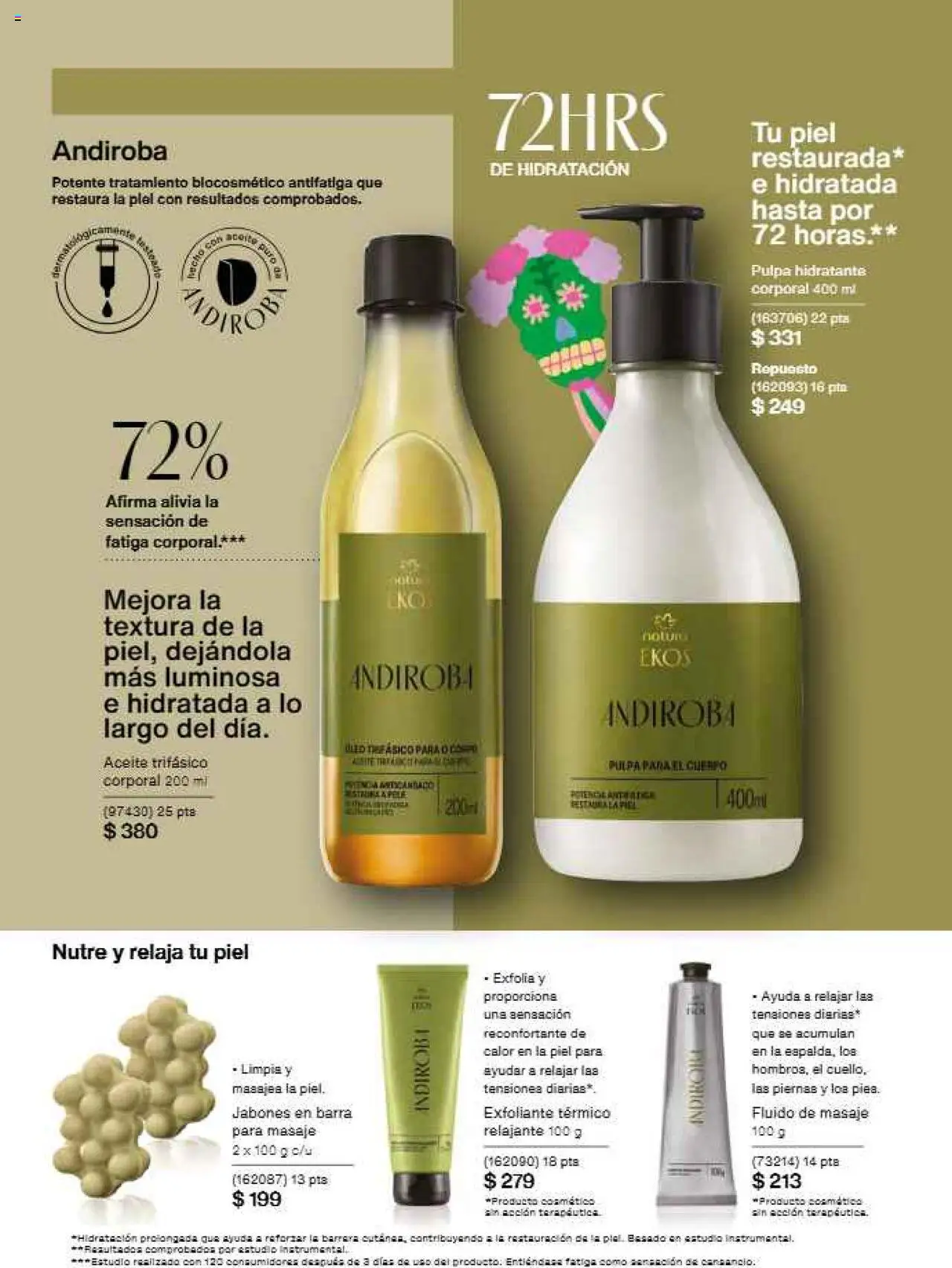 Nuevas ofertas de Natura válidas en toda la República Mexicana desde el 17.09.2025. ¡Encuentra las mejores ofertas en Natura - Campaña 15 2025! | Página: 117 | Productos: Aceite, Barra