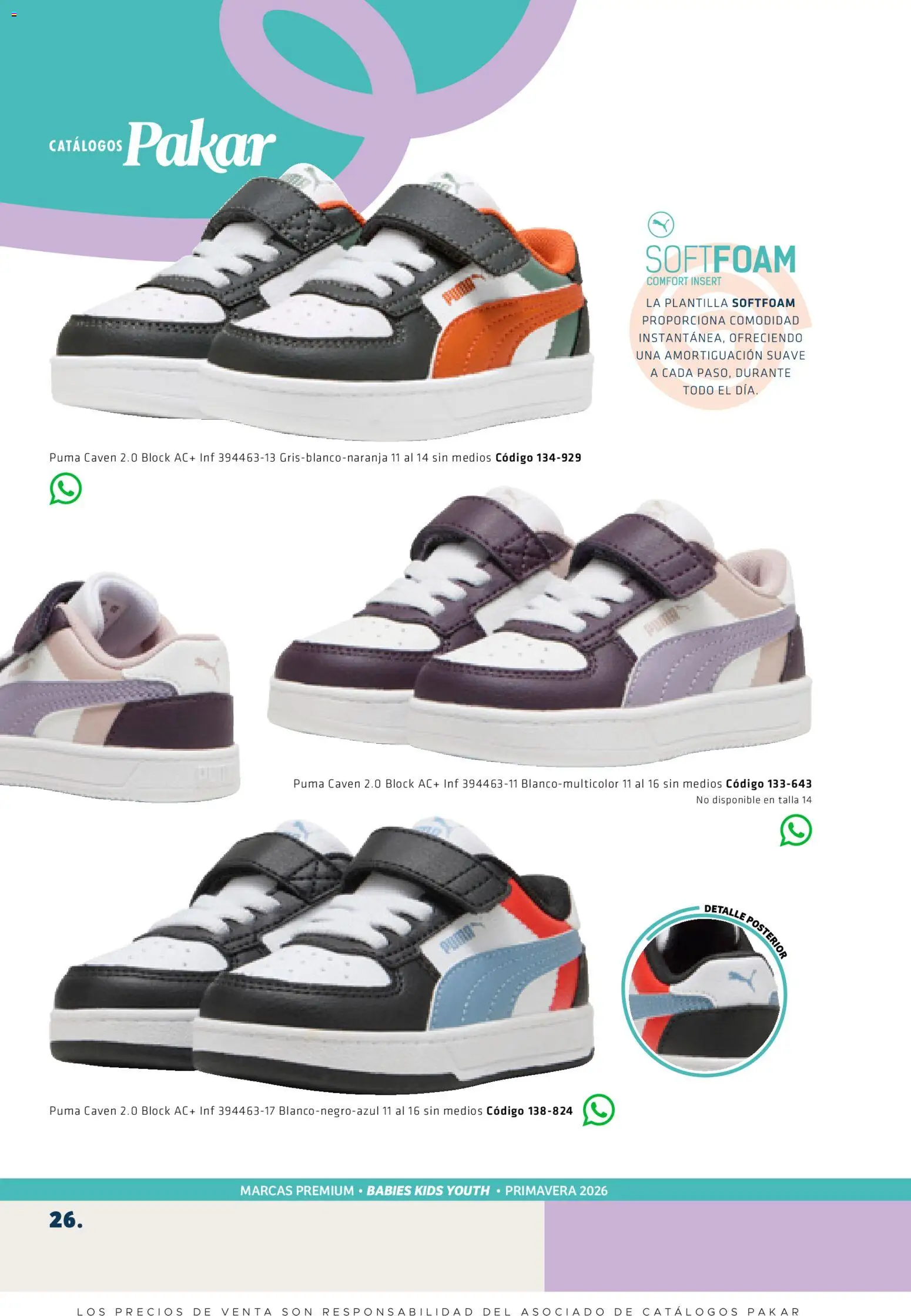 Nuevas ofertas de SC Pakar válidas en toda la República Mexicana desde el 27.02.2026. ¡Encuentra las mejores ofertas en SC Pakar catálogo Premium Kids! | Página: 26