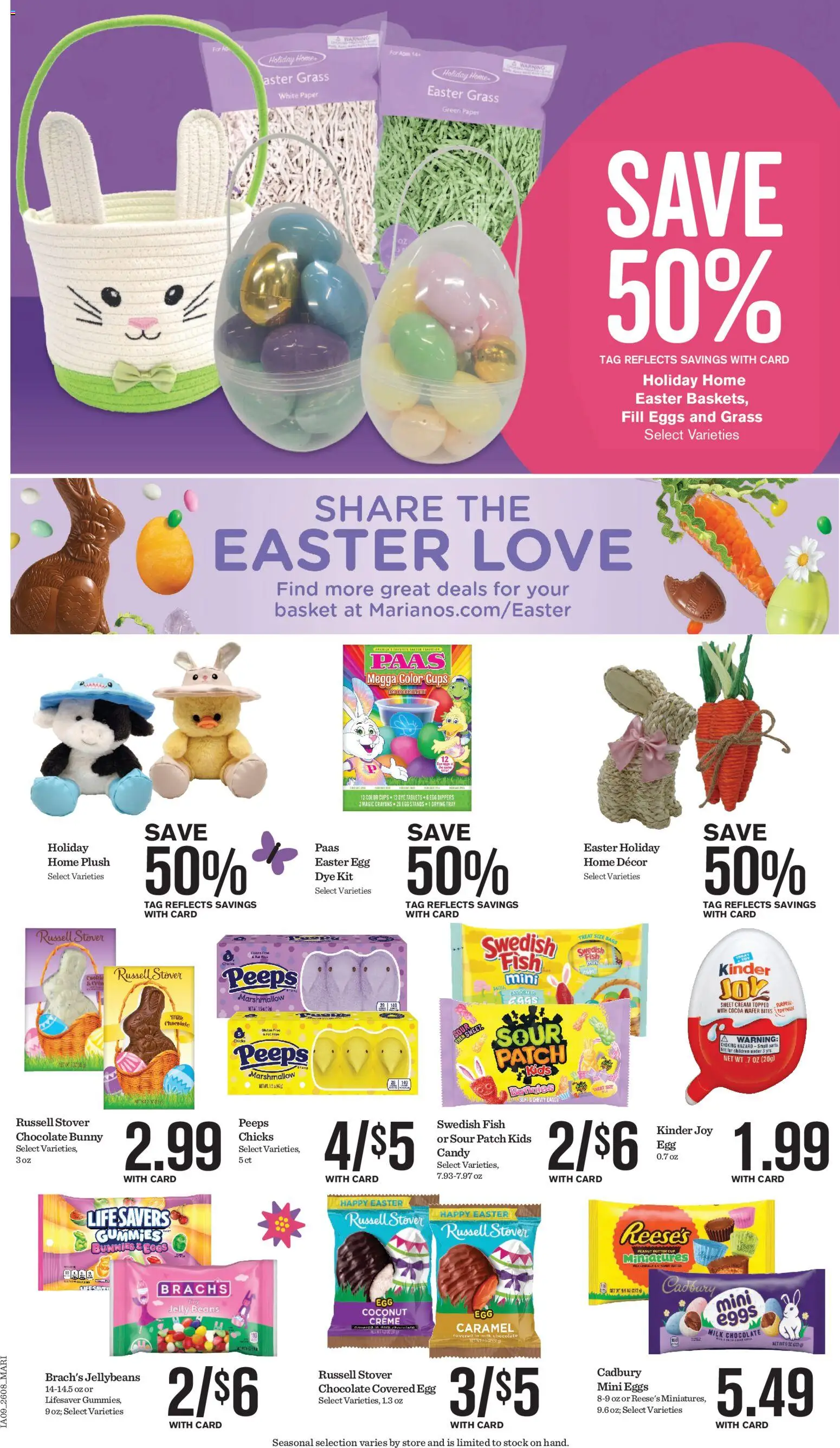 Mariano's Weekly Ad - valid from 25.03.2026 | Page: 7 | Products: Milk, Butter, Eggs, Cream