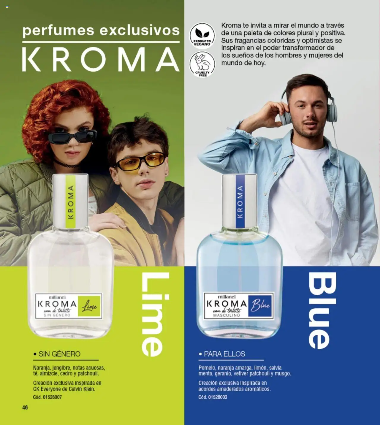 Millanel catálogo │ válido desde el 18.08.2025 | Página: 46 | Productos: Eau de toilette, Paleta, Té
