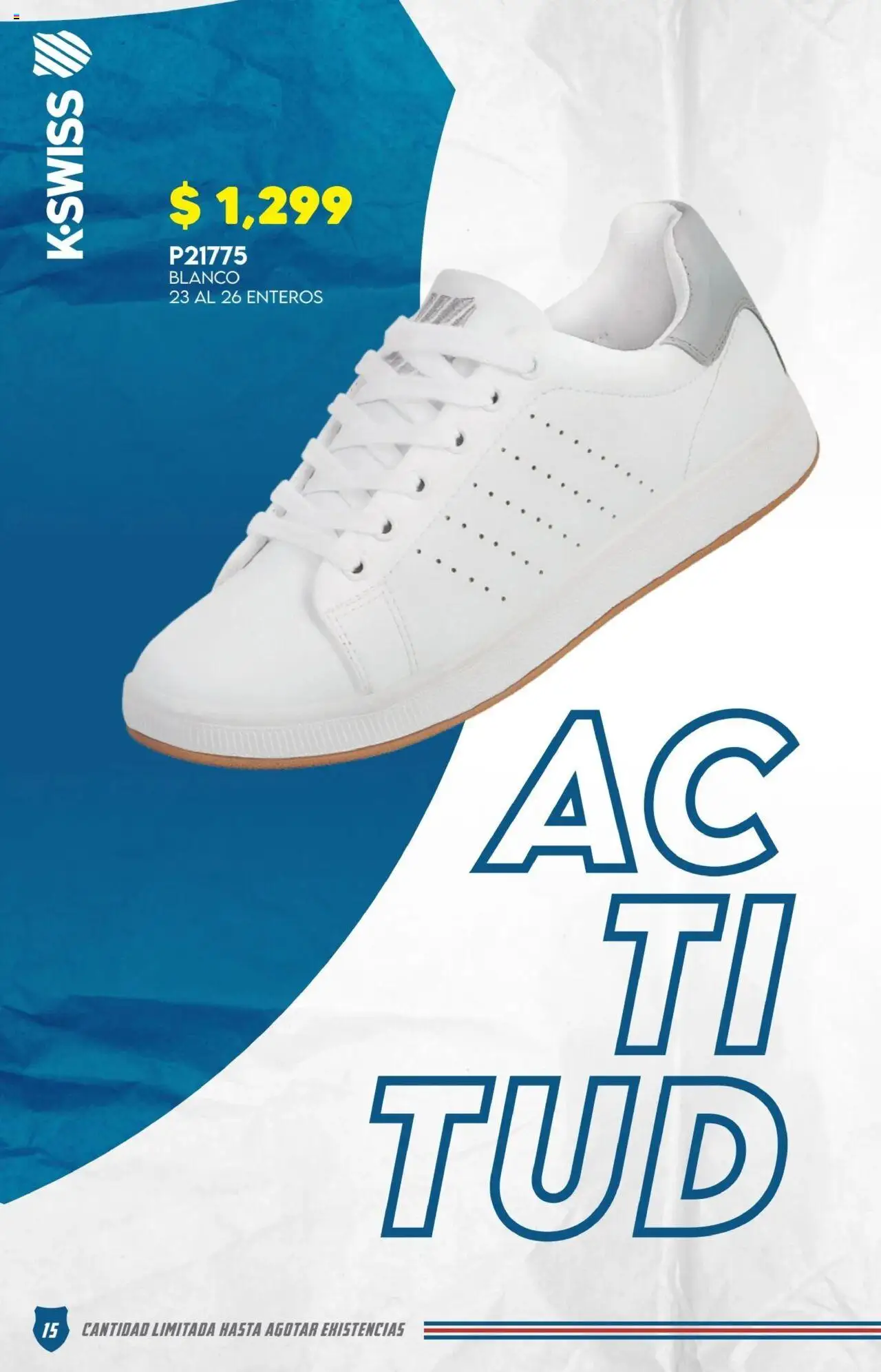 Nuevas ofertas de Cklass válidas en toda la República Mexicana desde el 29.09.2025. ¡Encuentra las mejores ofertas en Cklass - Catálogo Especial K-Swiss! | Página: 16