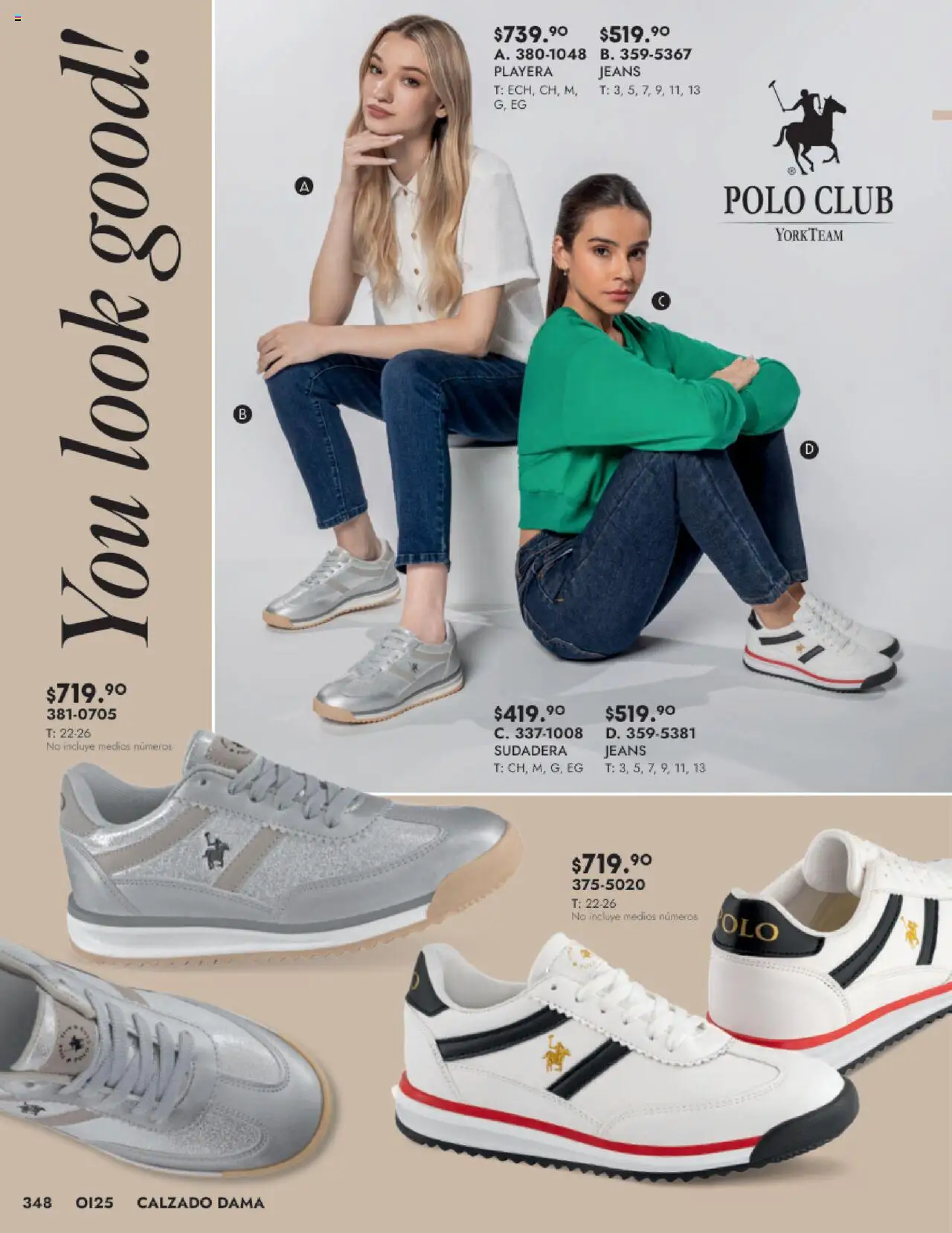 Nuevas ofertas de Andrea válidas en toda la República Mexicana desde el 24.08.2025. ¡Encuentra las mejores ofertas en Andrea - Catálogo Calzado Dama! | Página: 340 | Productos: Sudadera, Playera