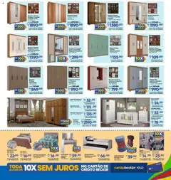 Lojas Becker Folheto - válido de 01.09.2025 | Página: 11 | Produtos: Sapateira, Mesa de cabeceira, Mesa, Espelho