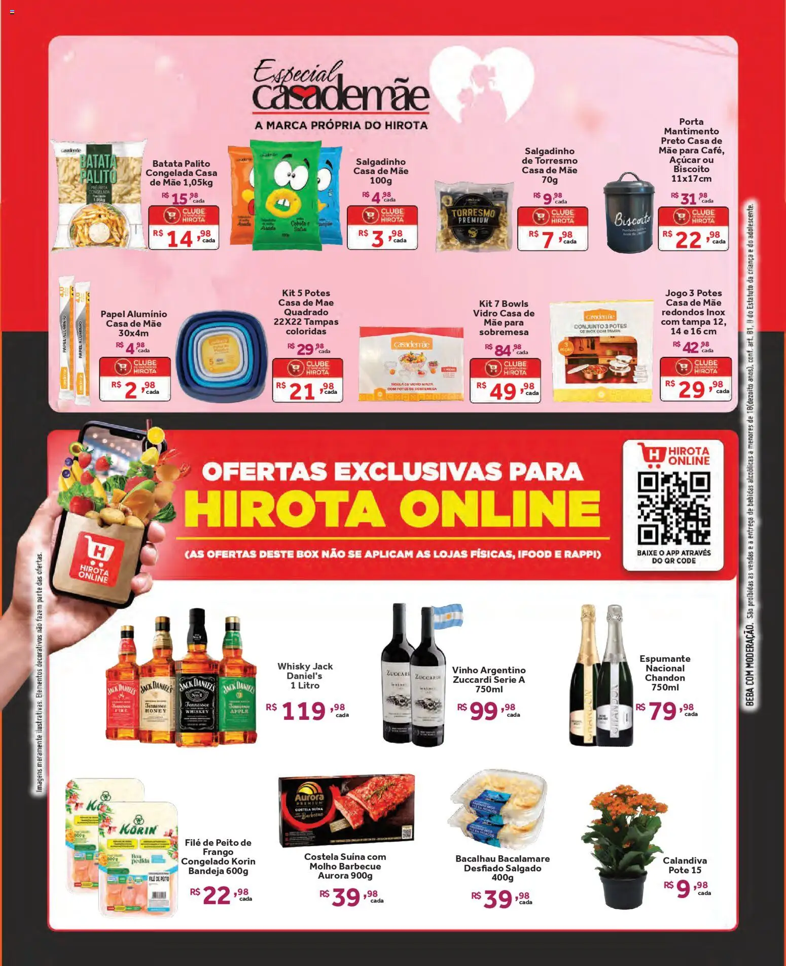 Hirota Food Folheto - válido de 15.04.2026 | Página: 5 | Produtos: Whisky, Bandeja, Açúcar, Potes