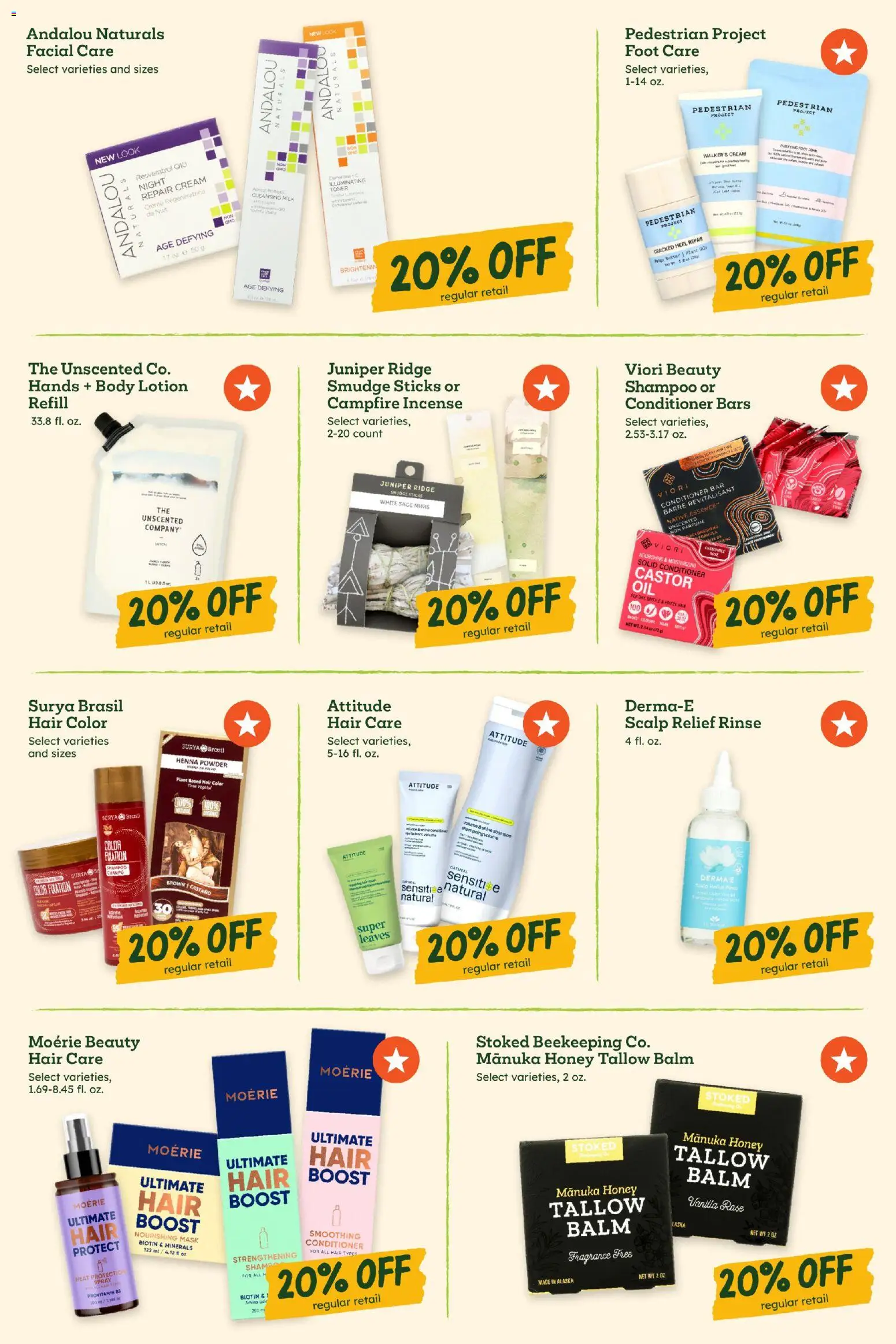 Sprouts Monthly Ad - valid from 29.10.2025 | Page: 28 | Products: Powder, Butter, Ridge, Cream