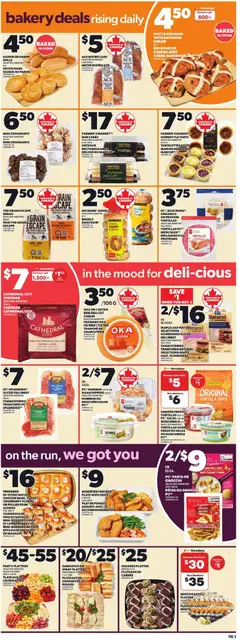 Preview of Independent Grocer weekly flyer / circulaire from shop Independent Grocer valid from 19.03.2026 | Page: 6 | Products: Beef, Pasta, Cheese, Chicken