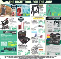 Menards Weekly Ad - valid from 31.07.2025 | Page: 9 | Products: Screwdriver, Pry Bar, Case, Fan