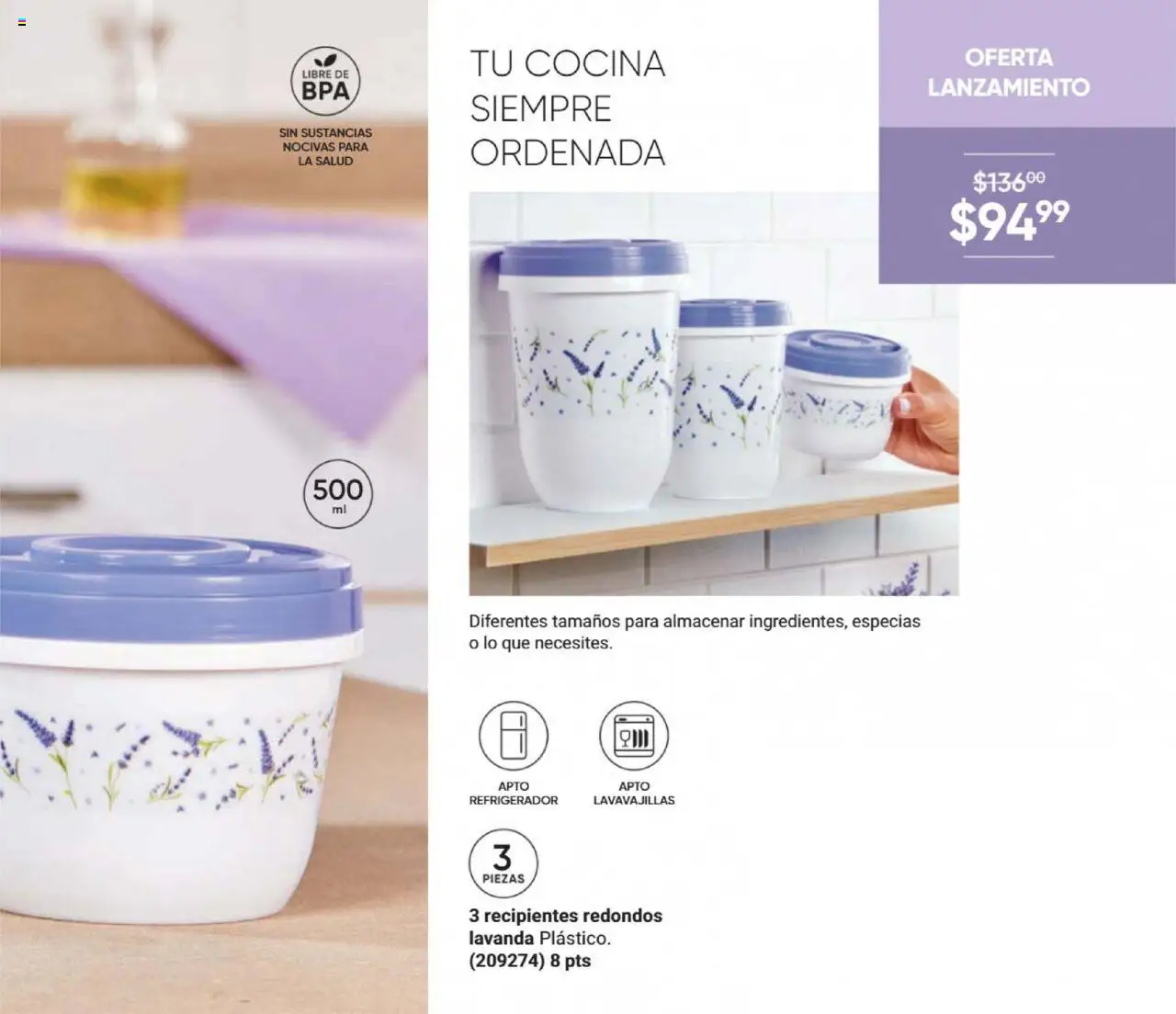 Nuevas ofertas de AVON válidas en toda la República Mexicana desde el 09.10.2025. ¡Encuentra las mejores ofertas en AVON - Casa & Estilo 16 2025! | Página: 29 | Productos: Refrigerador, Cocina, Lavavajillas
