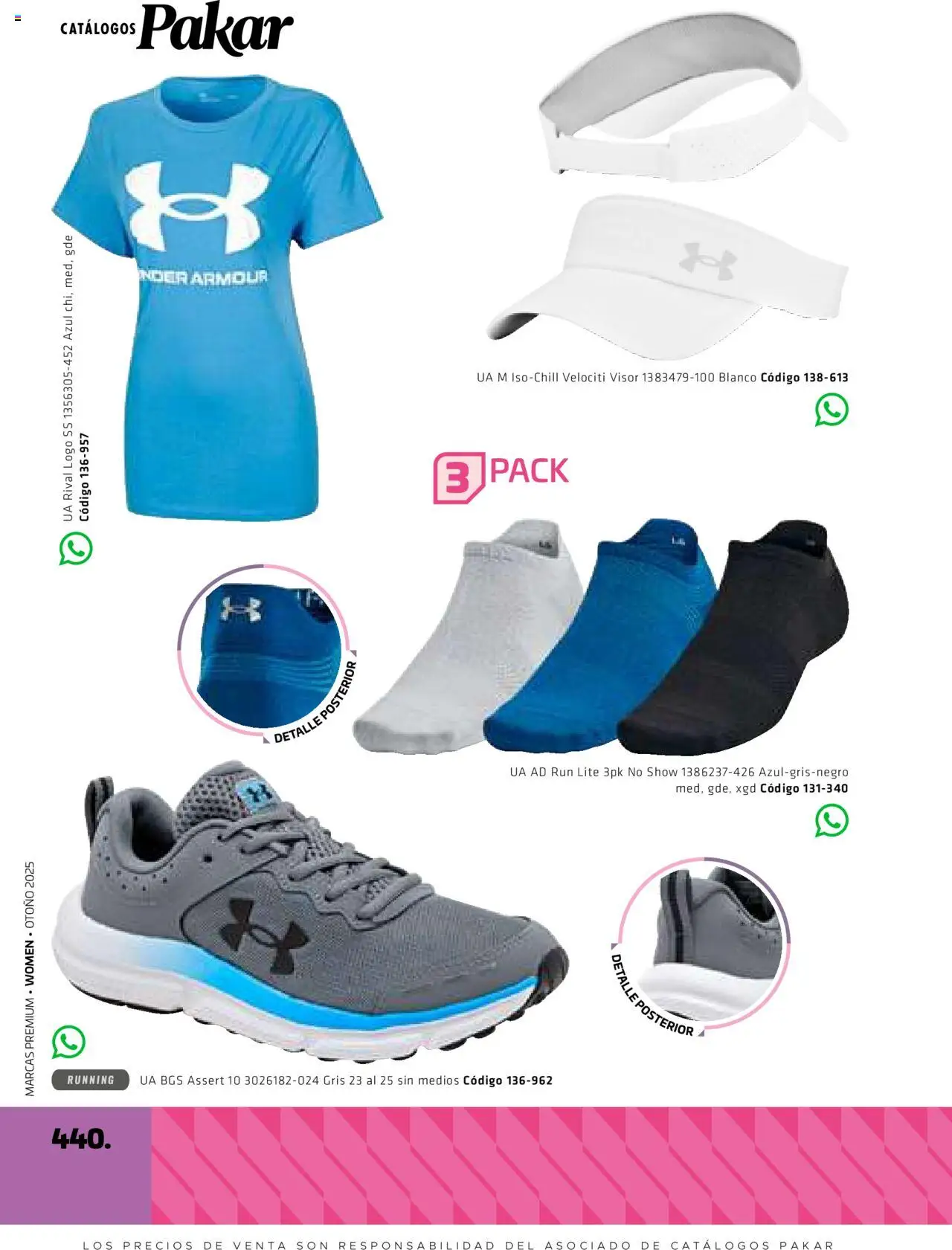 Nuevas ofertas de SC Pakar válidas en toda la República Mexicana desde el 29.08.2025. ¡Encuentra las mejores ofertas en SC Pakar - Catálogo Otoño Women! | Página: 440